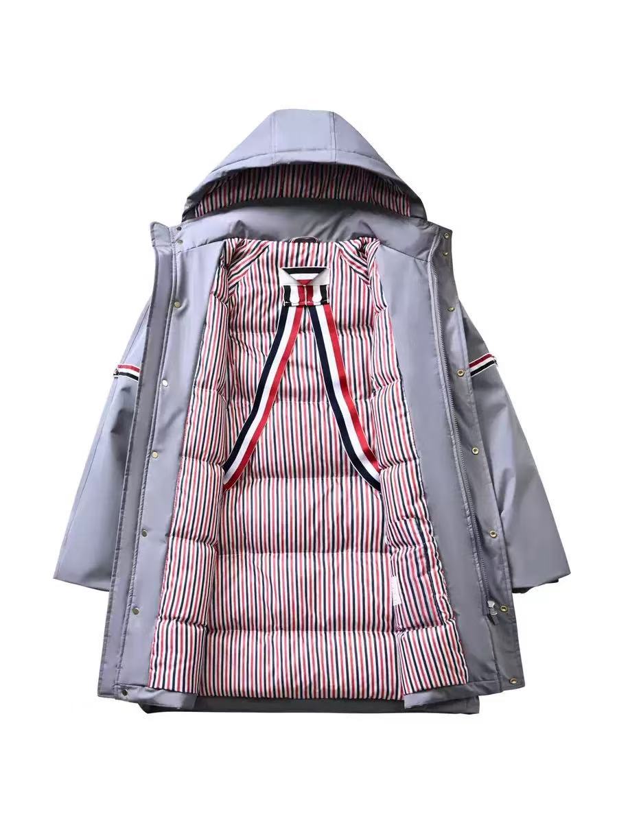 Unisex mid-length down jacket THOM TREND