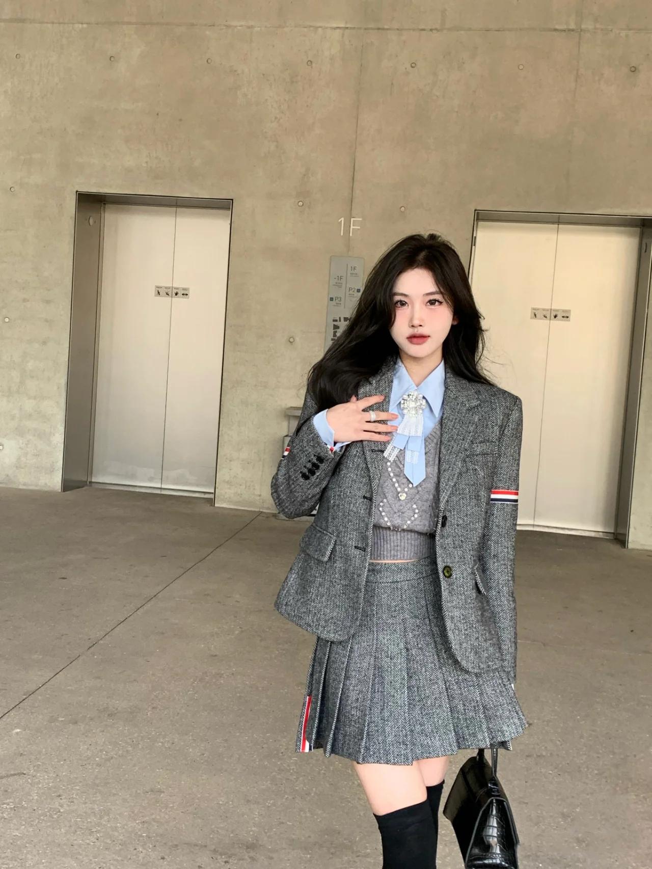 2025SS  Suit + skirt THOM TREND