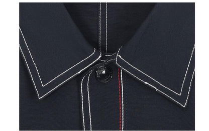 2025SS lapel striped jacket THOM TREND