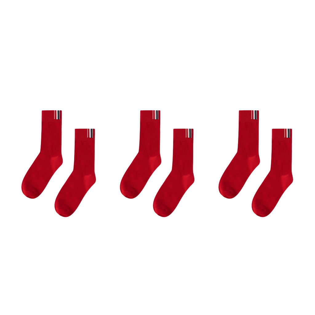 Red socks THOM TREND