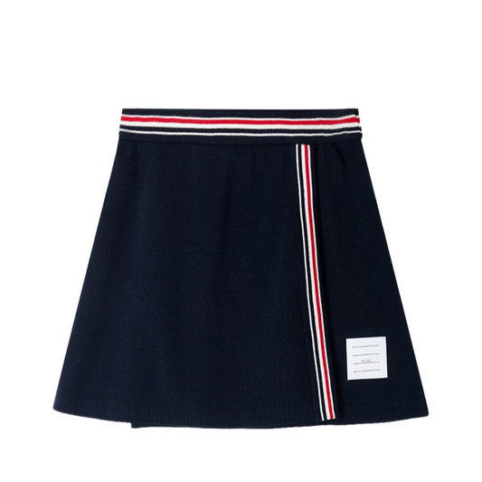 Wool Four-Bar Stripe Knit Cardigan（副本） THOM TREND