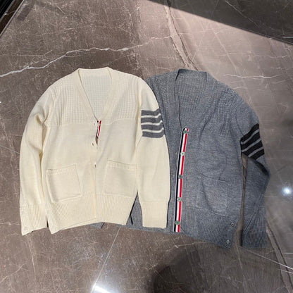 2025SS  Small check cardigan THOM TREND