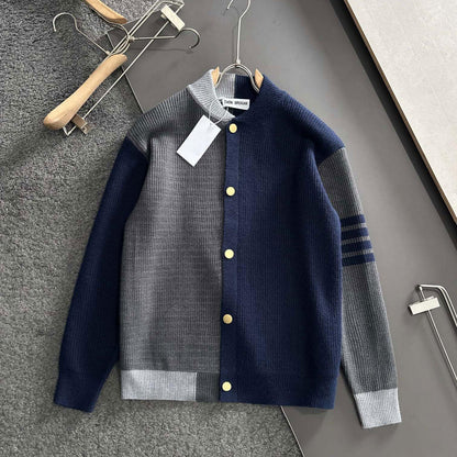 Color-blocked cardigan THOM TREND