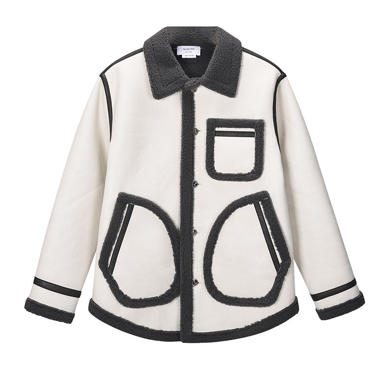 2025SS Lapel wool coat THOM TREND