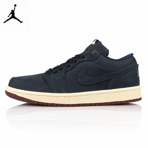 Air Jordan 1 Low Golf Black/Blue Unisex Sneakers DV1759-448 main product view