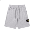 Stone Island Solid-Color Athletic Shorts