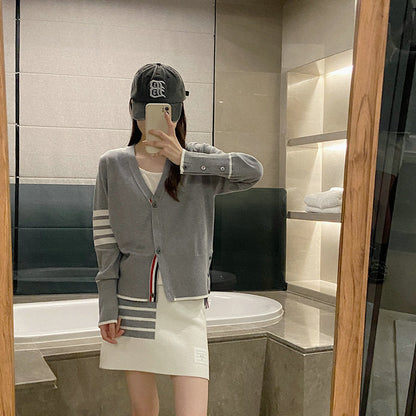 2025SS  Back sailboat cardigan THOM TREND