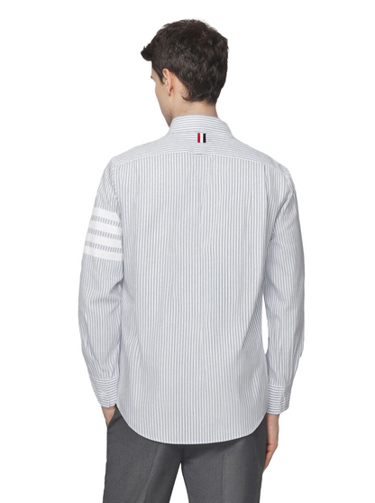 2025SS Striped white stripe shirt THOM TREND