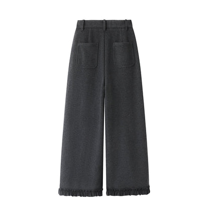 2025SS Fungus lace wide-leg pants THOM TREND