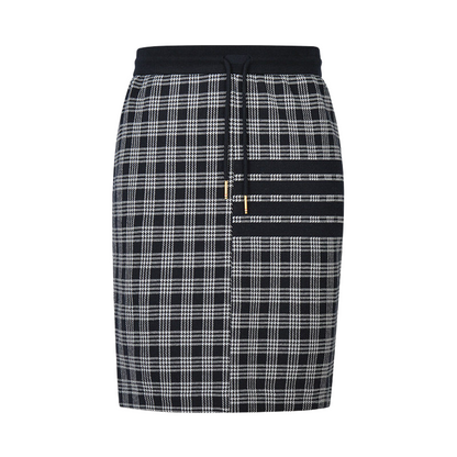 2025SS Plaid striped skirt THOM TREND