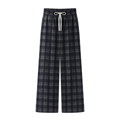 2025SS Plaid brushed trousers THOM TREND
