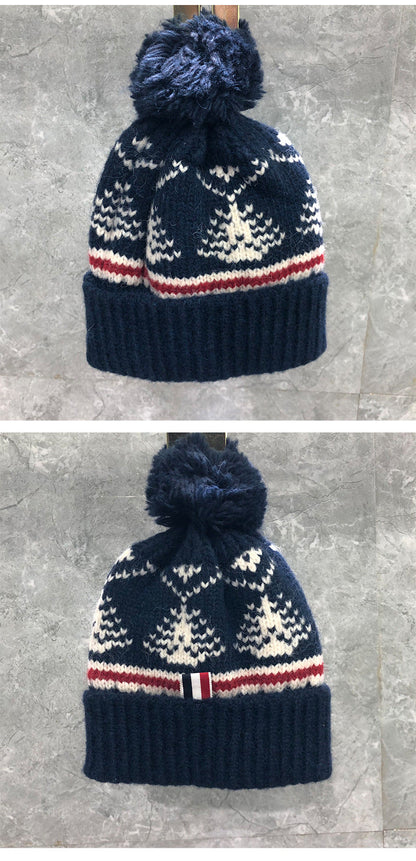 2025SS  Fair Isle hat THOM TREND