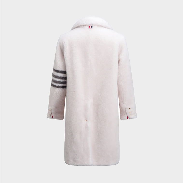 Sheep wool long coat - Image 7