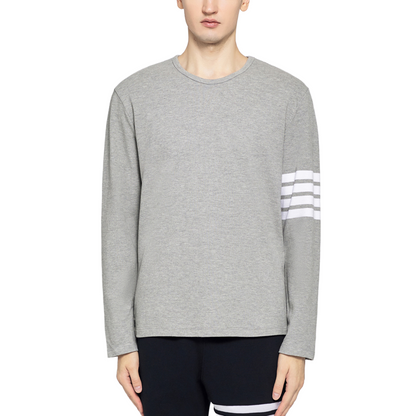 2025SS Four-bar classic long-sleeved T-shirt THOM TREND