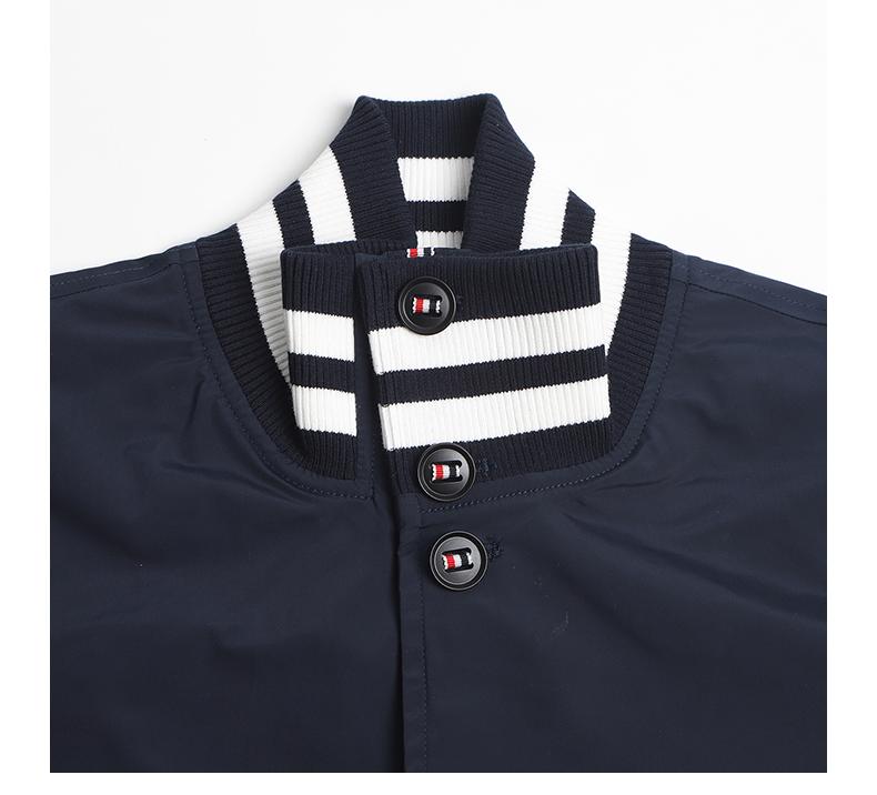 Men's jacket by Thom Browne, outerwear detail view