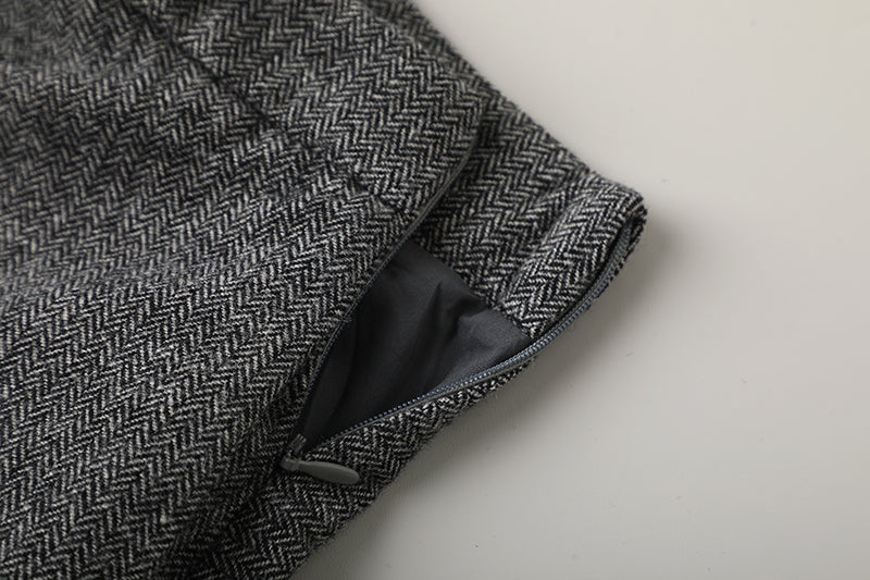 2025SSwomen's mid-length skirt THOM TREND