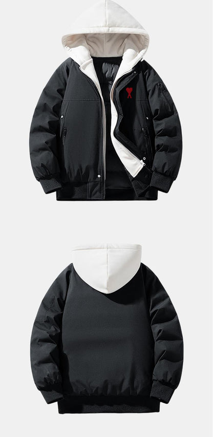 Unisex Faux Two-Piece Jacket THOM TREND