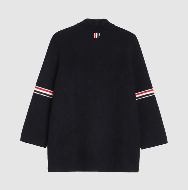 wool knit coat - Image 6