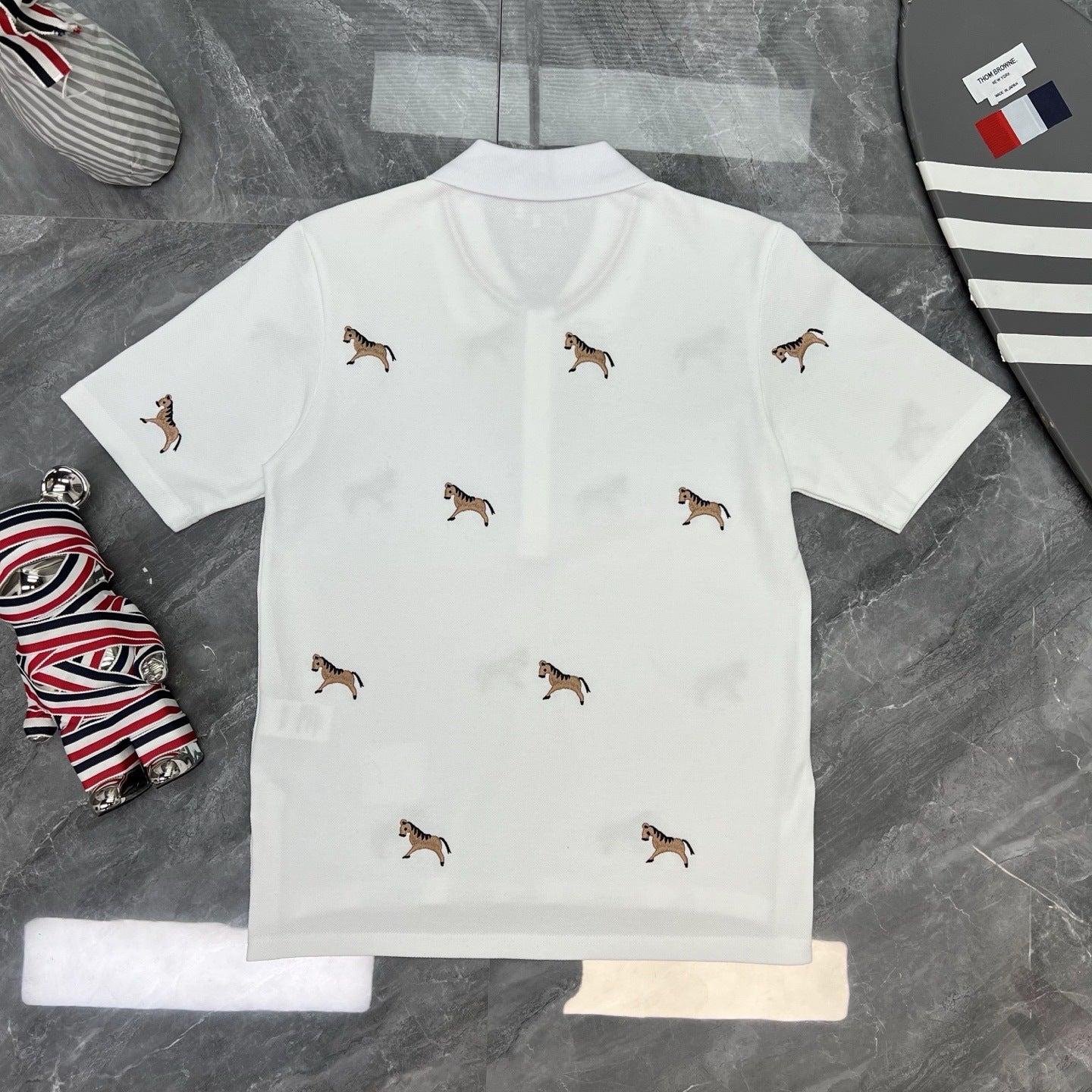 Sleeve Tape Turndown Polo Shirt – Unisex 2026（副本） THOM TREND