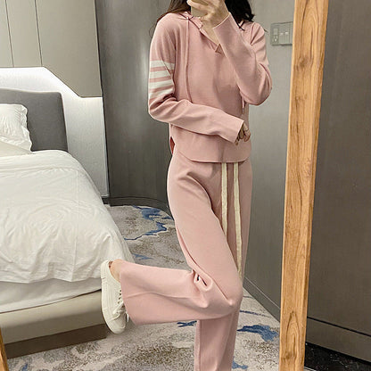 2025SS Hooded long-sleeved set THOM TREND