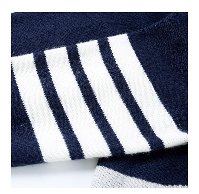 Unisex Puppy Cardigan by Thom Browne, knitwear detail view