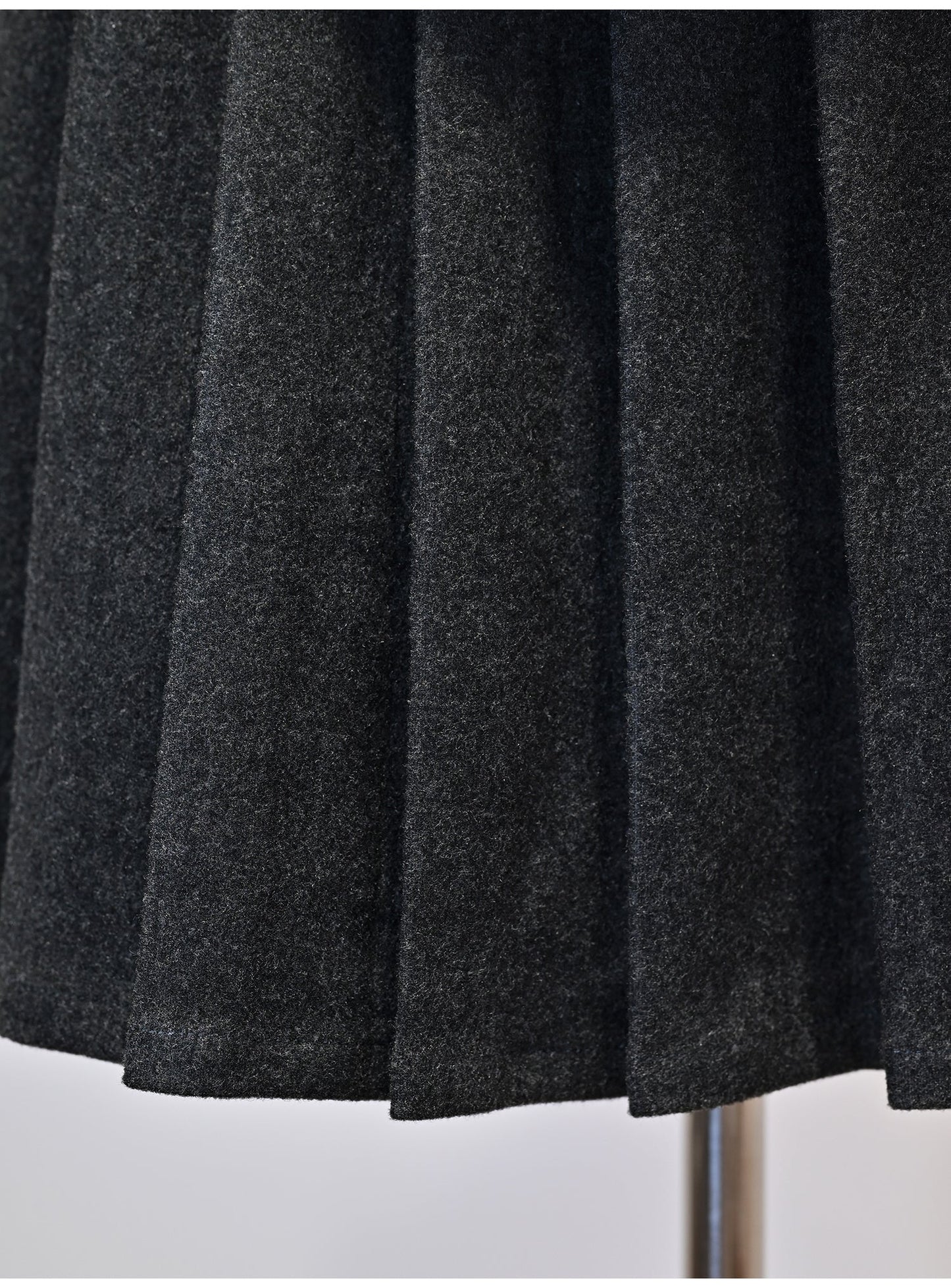wool pleated skirt THOM TREND