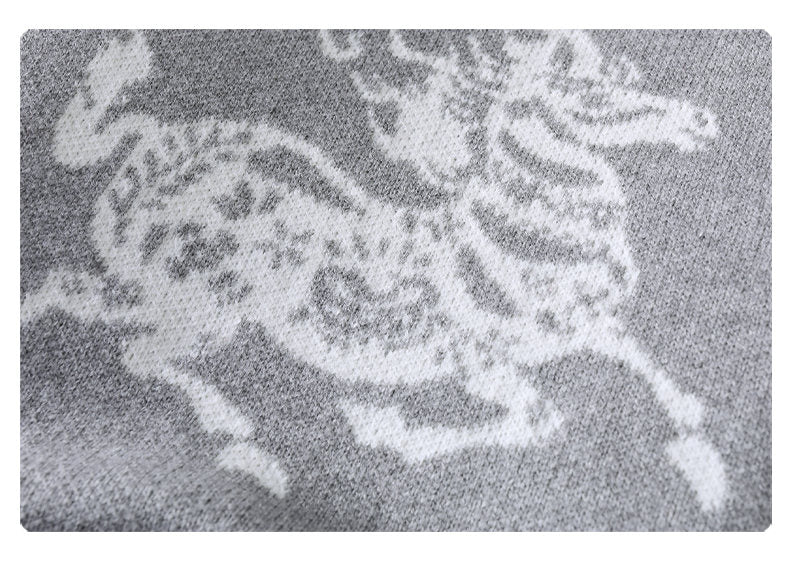 2025SS Horse zodiac sweater THOM TREND