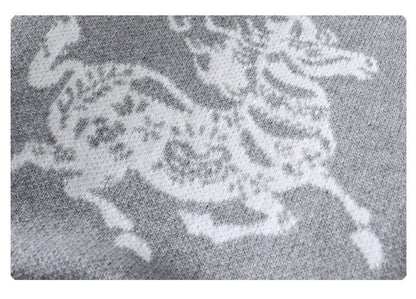 2025SS Horse zodiac sweater THOM TREND