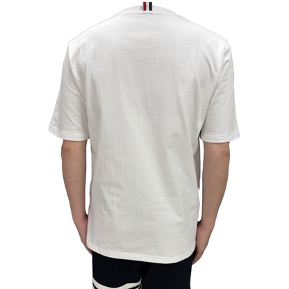 Four-Bar Crew Neck Short Sleeve T-Shirt THOM TREND