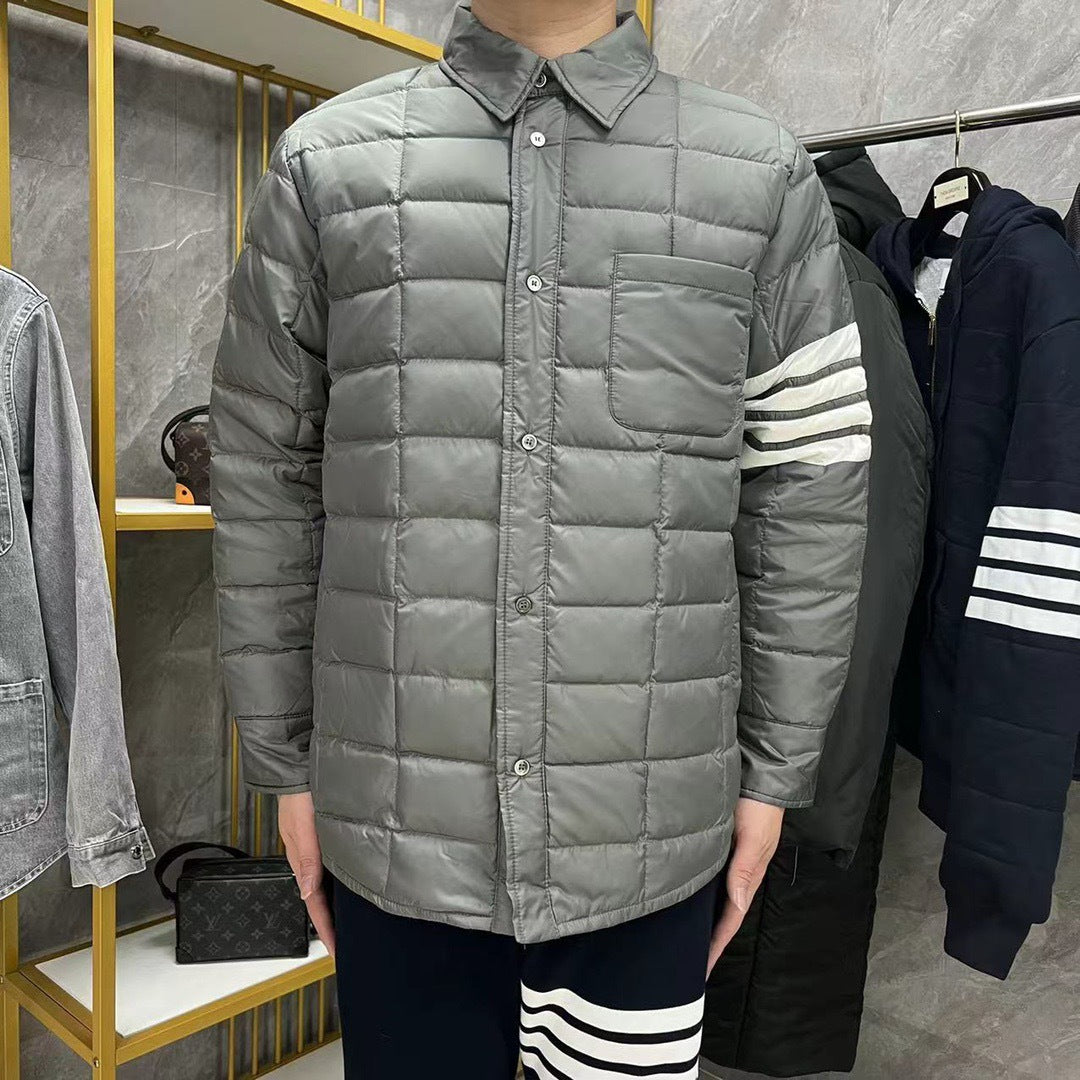 Four-stripe down jacket THOM TREND
