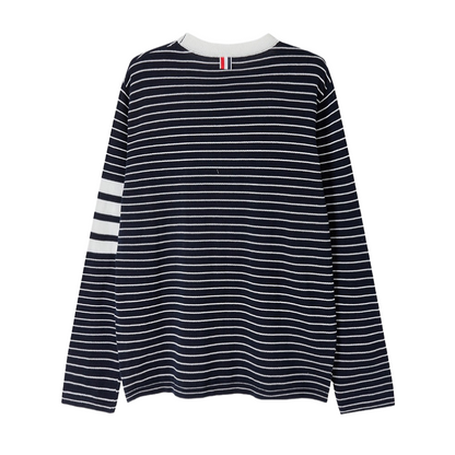 Chunky knit lapel sweater（副本） THOM TREND