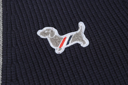 2025SS Puppy Color Striped Cardigan THOM TREND