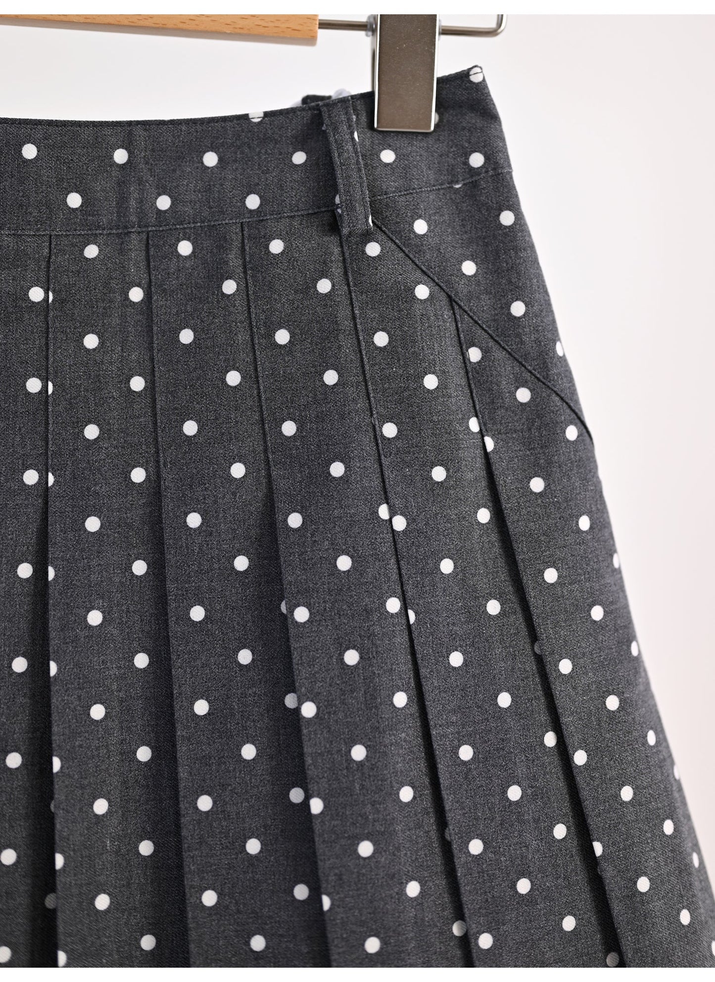 Polka dot high-waisted skirt THOM TREND