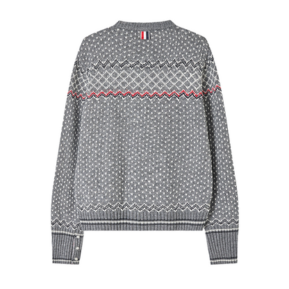 Fair Isle jacquard sweater THOM TREND