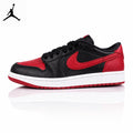 Air Jordan 1 Low Banned Black/Red Unisex Sneakers IW6276-001 main product view