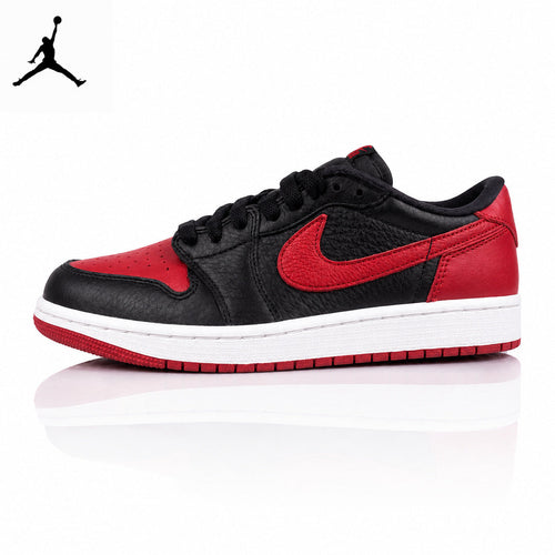 Air Jordan 1 Low Banned Black/Red Unisex Sneakers IW6276-001 main product view