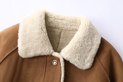 2025SS Suede faux lambskin jacket THOM TREND