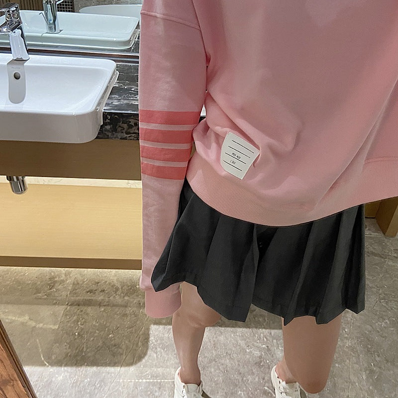 2025SS  Pink sweatshirt THOM TREND