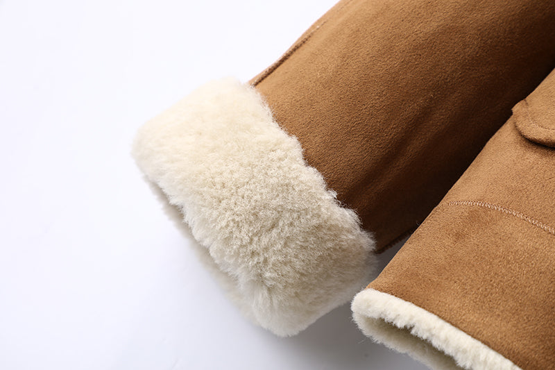 2025SS Suede faux lambskin jacket THOM TREND