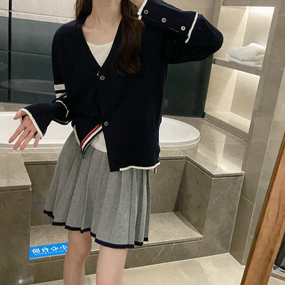 2025SS  Back sailboat cardigan THOM TREND