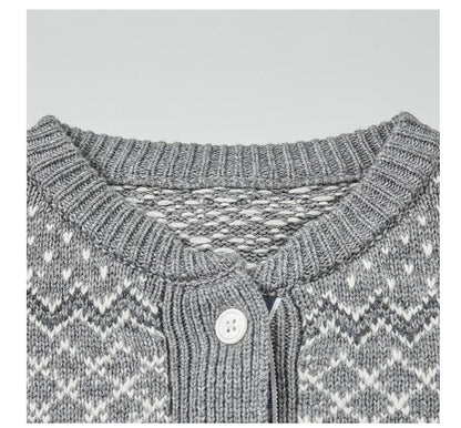Fair Isle jacquard sweater THOM TREND