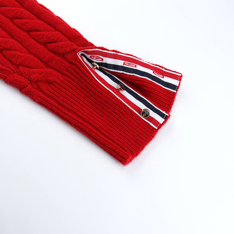 2026SS  Unisex cable knit cardigan