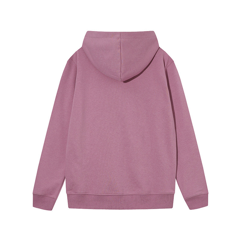Stone Island Compass Badge Zip-Up Fleece Hoodie - Pink product detail view