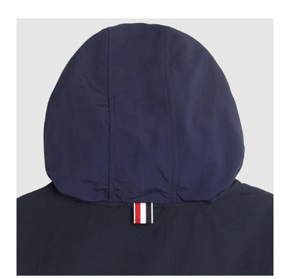 Patchwork half-zip hoodie THOM TREND