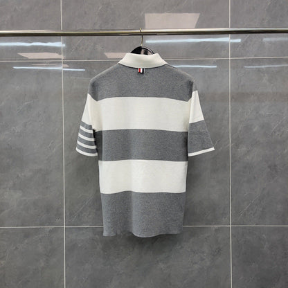 All-Over Embroidered Polo Shirt – THOM TREND（副本） THOM TREND