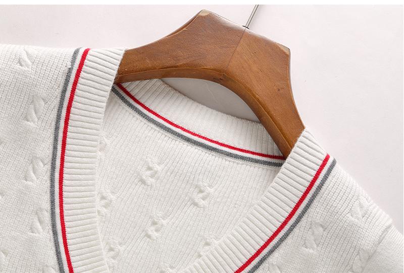 2025SS Puppy Embroidered Sweater Vest