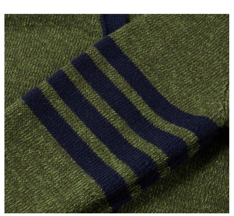 Unisex cardigan by Thom Browne, knitwear detail view