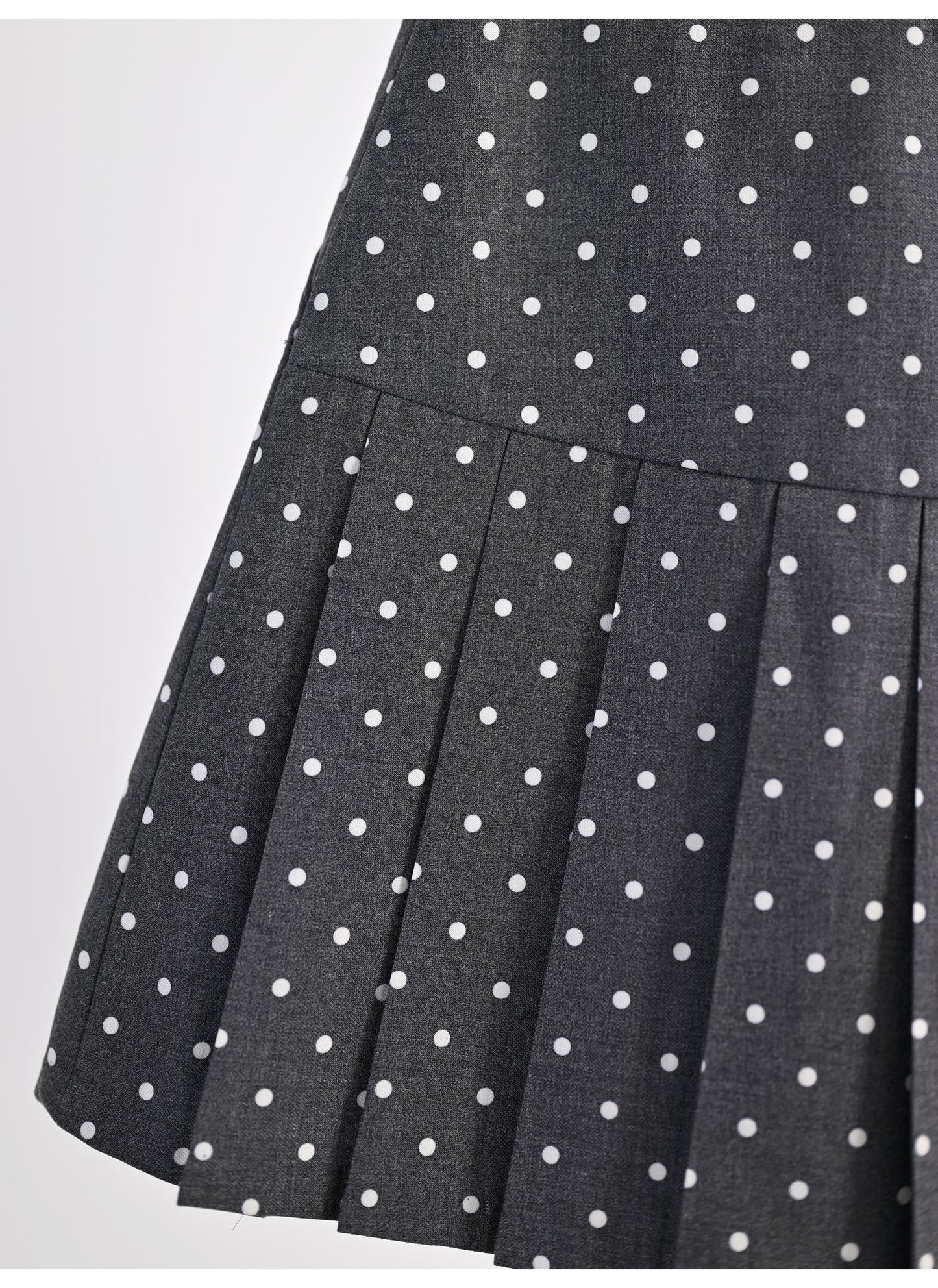 Polka dot high-waisted skirt THOM TREND