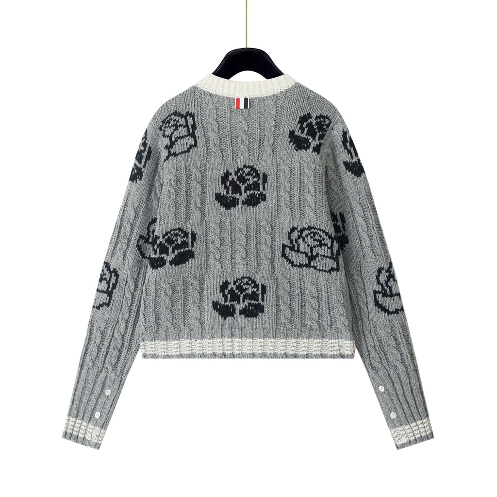 Rose Knit Cardigan - Image 7