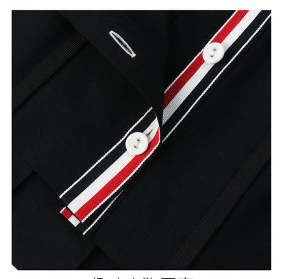 Women's Wool Pleated A-Line Mini Skirt THOM TREND